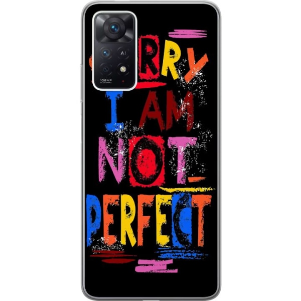 Xiaomi Redmi Note 11 Pro Läpinäkyvä kuori Sorry