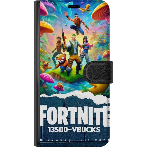 Kompatibel Tegnebogsetui til Apple iPhone 12 Fortnite