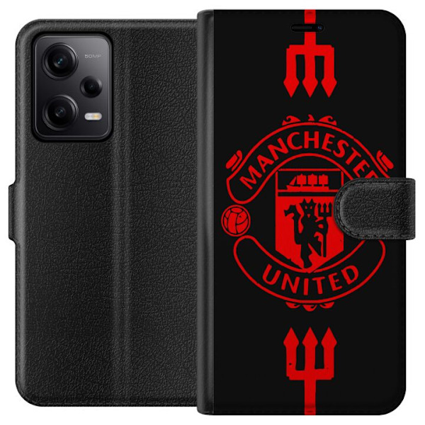 Xiaomi Redmi Note 12 Pro Lompakkokotelo ManchesterUnited