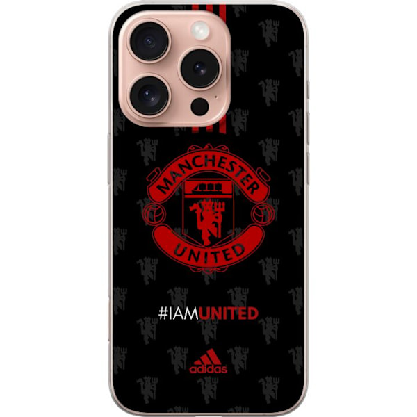 Apple iPhone 16 Pro Gjennomsiktig deksel Manchester United FC