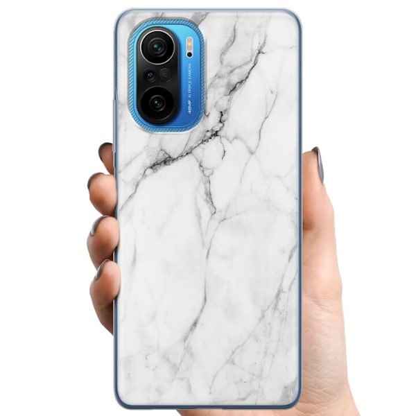 Xiaomi Poco F3 TPU Mobildeksel Marmor