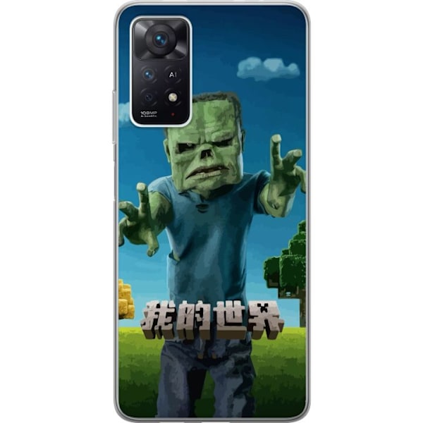 Xiaomi Redmi Note 11 Pro 5G Genomskinligt Skal A Minecraft Movie
