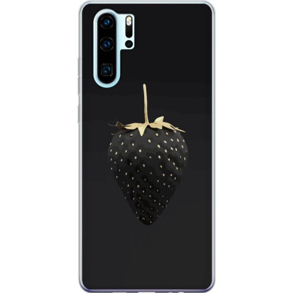 Huawei P30 Pro Gennemsigtig cover Luksus Jordbær