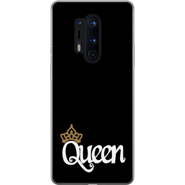 OnePlus 8 Pro Läpinäkyvä kuori Kuningatar