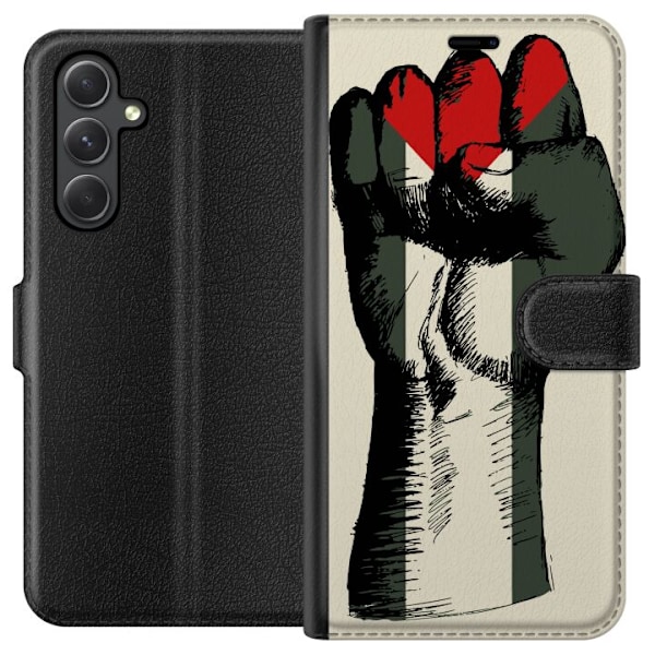 Samsung Galaxy A15 5G Lommeboketui Hand knyttet i Palestinas f