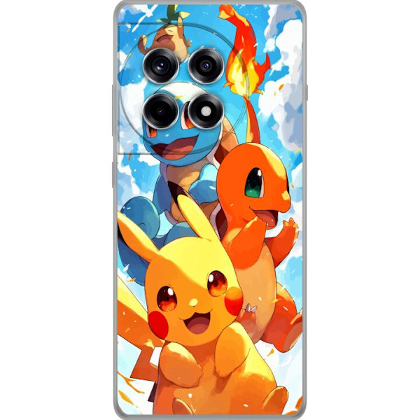 OnePlus 12R Läpinäkyvä kuori Pocket Creatures - innoittanut