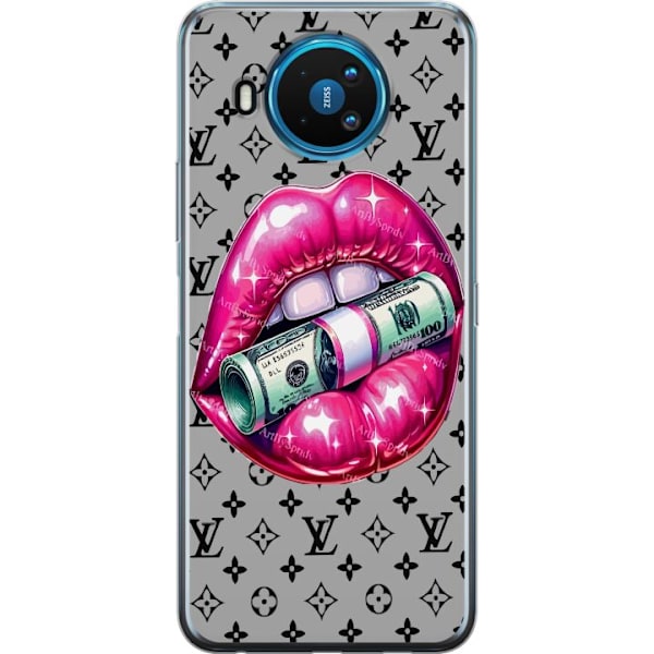 Nokia 8.3 5G Gennemsigtig cover LV Money Lip