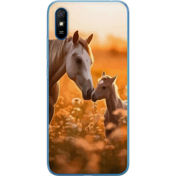 Xiaomi Redmi 9A Gjennomsiktig deksel Hester