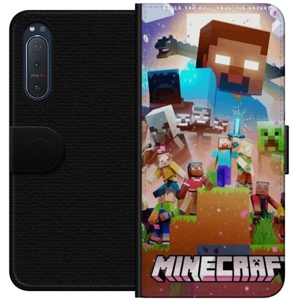 Sony Xperia 5 II Tegnebogsetui Minecraft
