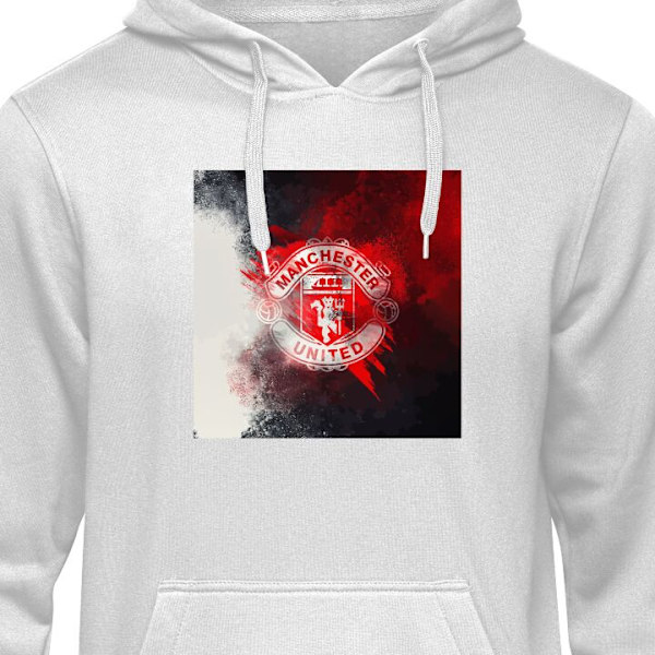 Børne-Hoodie | Blød Hættetrøje til Børn Manchester United grå 12-13 År