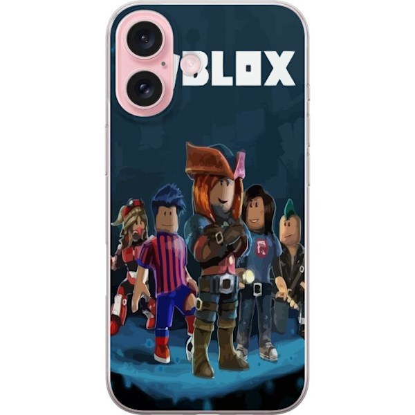 Apple iPhone 16 Läpinäkyvä kuori Roblox