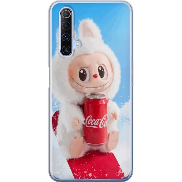 Realme X50 5G Läpinäkyvä kuori Labubu Summer Edition