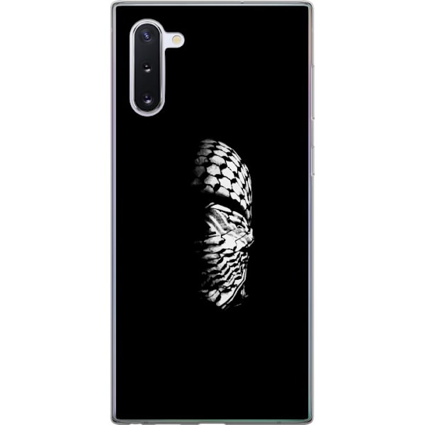 Samsung Galaxy Note10 Gennemsigtig cover Keffiyeh-mønster - k