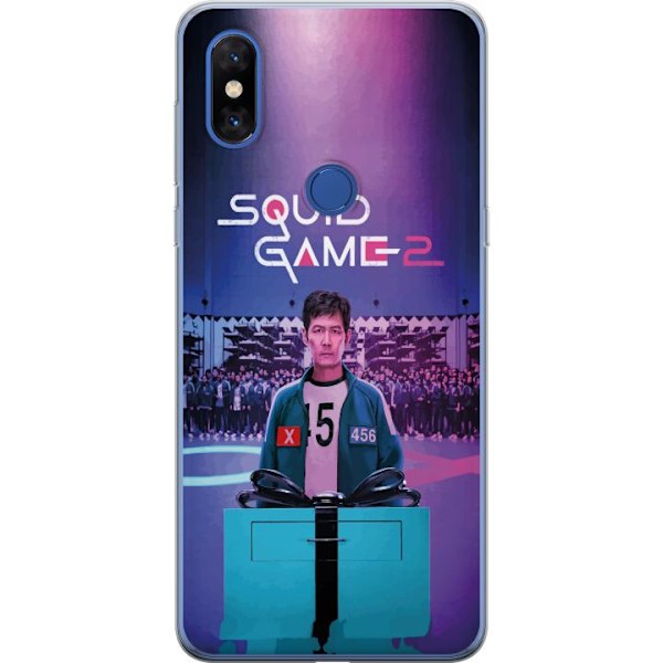 Xiaomi Mi Mix 3 Gennemsigtig cover Squid Game 2 - 456