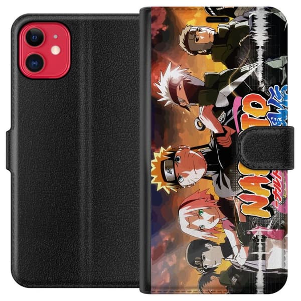 Kompatibel Tegnebogsetui til Apple iPhone 11 Naruto