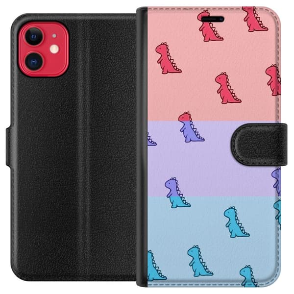 Yhteensopiva Lompakkokotelo Apple iPhone 11 Dino
