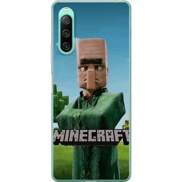 Sony Xperia 10 IV Genomskinligt Skal A Minecraft Movie