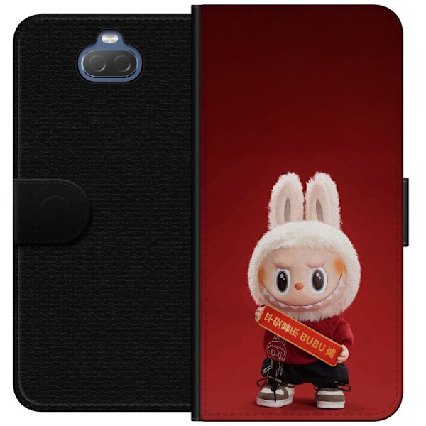 Sony Xperia 10 Tegnebogsetui Pop Mart The Monsters Labubu Held