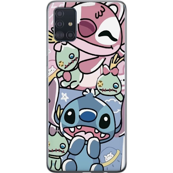 Samsung Galaxy A51 Läpinäkyvä kuori Ommel