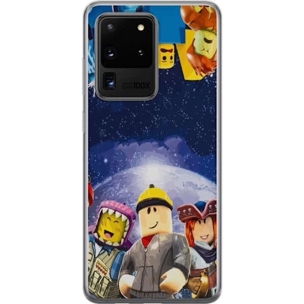 Samsung Galaxy S20 Ultra Läpinäkyvä kuori Roblox