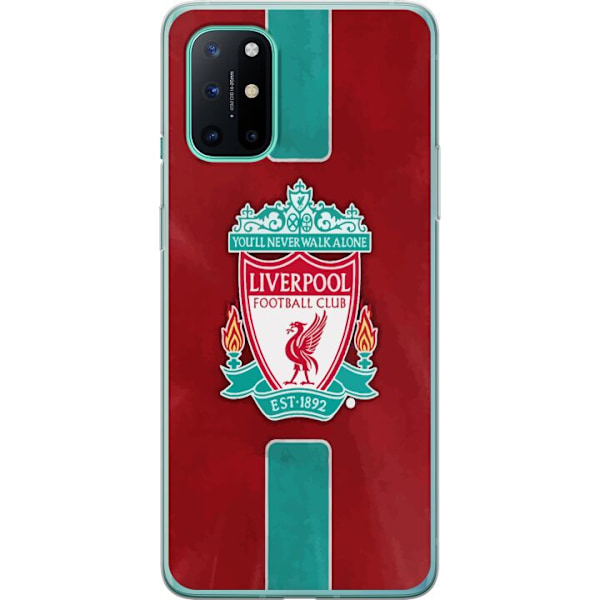 OnePlus 8T Läpinäkyvä kuori Liverpool FC - Klassinen jalkap