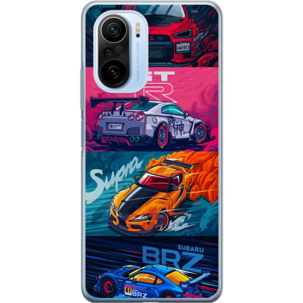 Xiaomi Mi 11i Gennemsigtig cover Subaru Racing