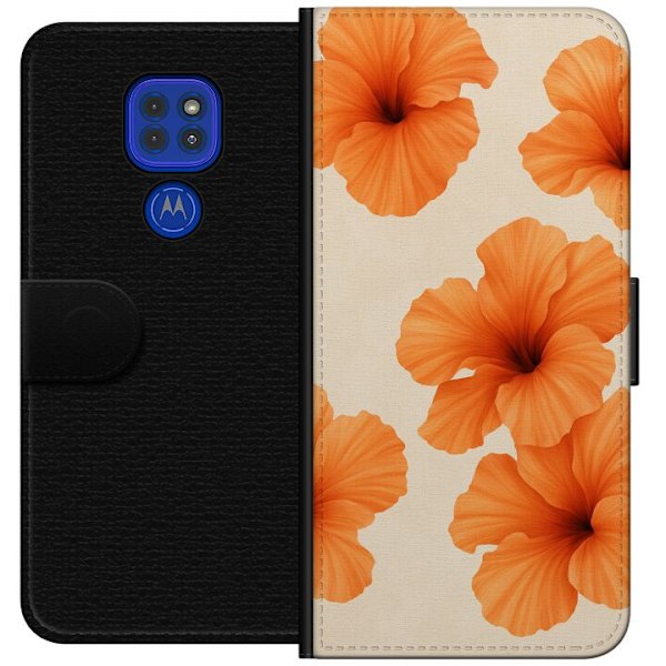Motorola Moto G9 Play Lompakkokotelo Papaya Punch