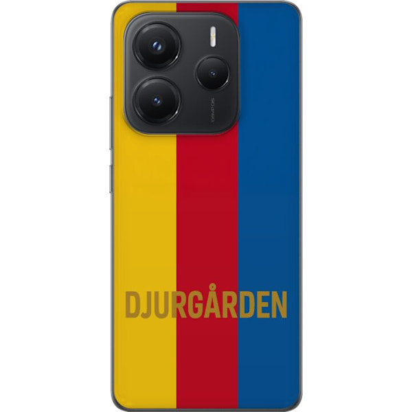 Xiaomi Redmi Note 14 Genomskinligt Skal Djurgården – fotbol