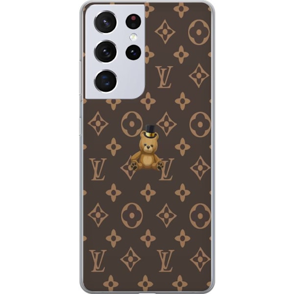 Samsung Galaxy S21 Ultra 5G Läpinäkyvä kuori LV LV BEAR