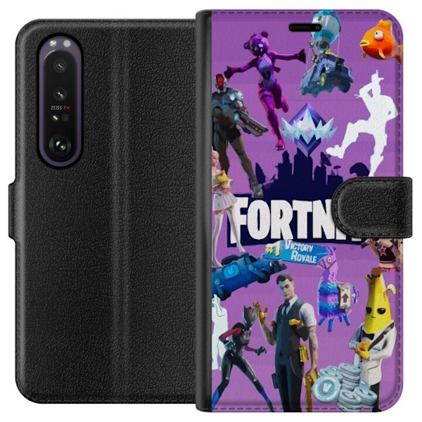 Sony Xperia 1 III Lommeboketui Fortnite