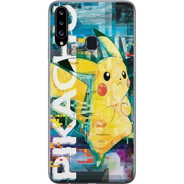 Kompatibelt Mobildeksel til Samsung Galaxy A20s Pikachu