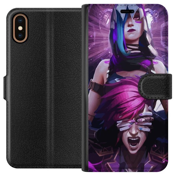 Apple iPhone XS Tegnebogsetui League of Legends