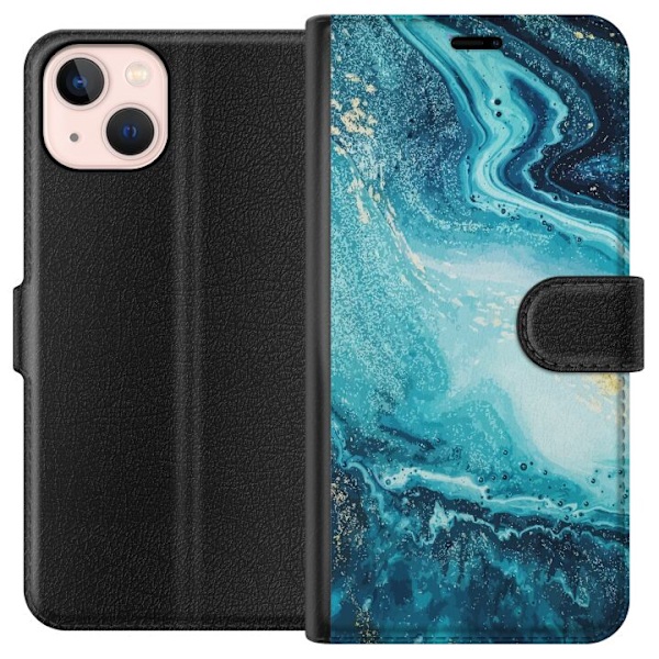 Apple iPhone 13 Plånboksfodral Marmor Marble