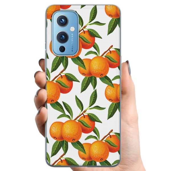 OnePlus 9 TPU Mobilcover Appelsin