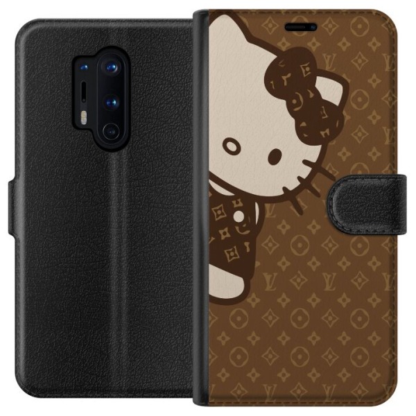 OnePlus 8 Pro Plånboksfodral Hello Kitty - LV