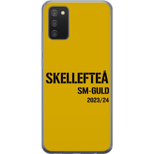 Samsung Galaxy A02s Gennemsigtig cover Skellefteå SM GULD
