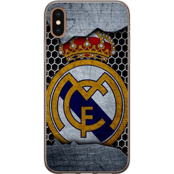 Kompatibelt Mobilskal till Apple iPhone X Real Madrid CF