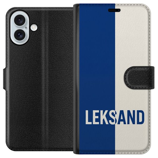 Apple iPhone 16 Plus Lompakkokotelo Leksand – Jääkiekko