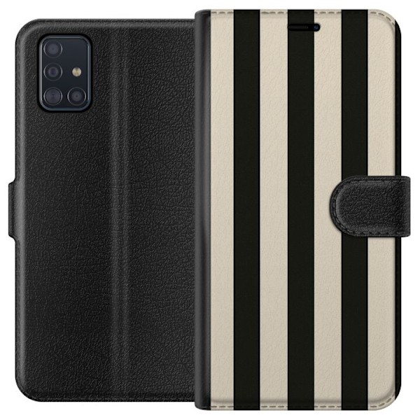 Samsung Galaxy A51 Lommeboketui Linjestrøm