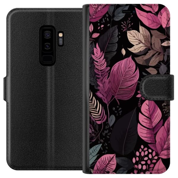 Kompatibelt Lommeboketui til Samsung Galaxy S9+ Blomster