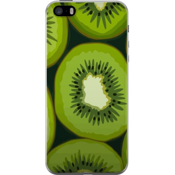 Apple iPhone 5s Läpinäkyvä kuori Kiwi
