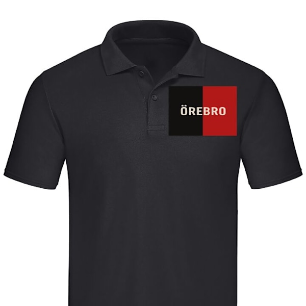 Poloshirt til Voksen | Elegant Poloshirt Örebro - Ishockey Sort X-Large