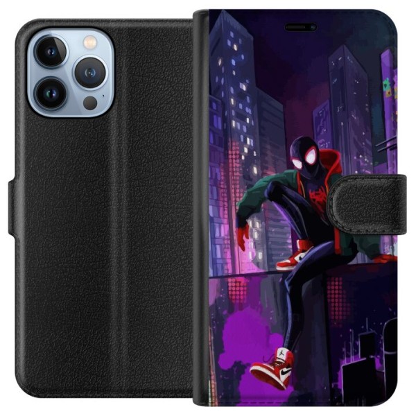 Apple iPhone 13 Pro Max Lompakkokotelo Fortnite - Spider-Man