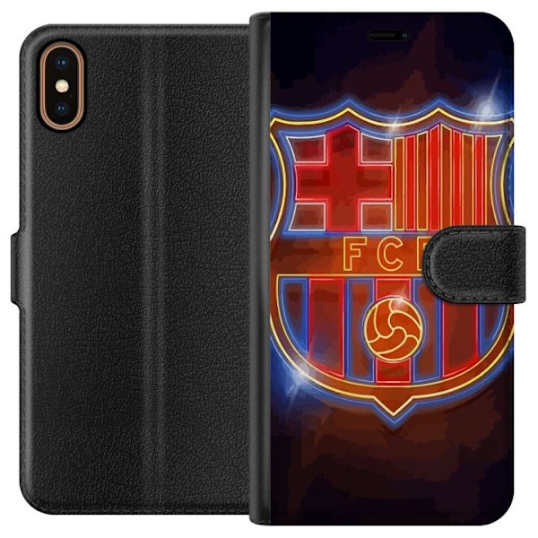 Apple iPhone X Plånboksfodral FC Barcelona