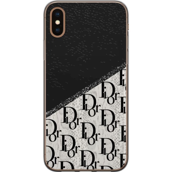 Apple iPhone XS Max Gennemsigtig cover Dior