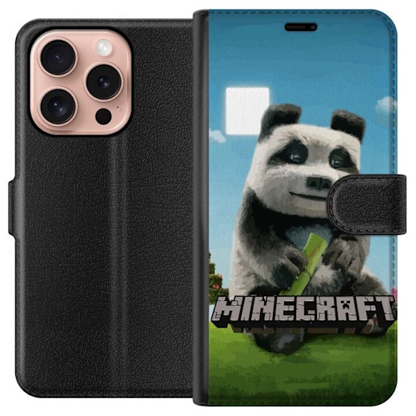 Apple iPhone 16 Pro Tegnebogsetui A Minecraft Movie