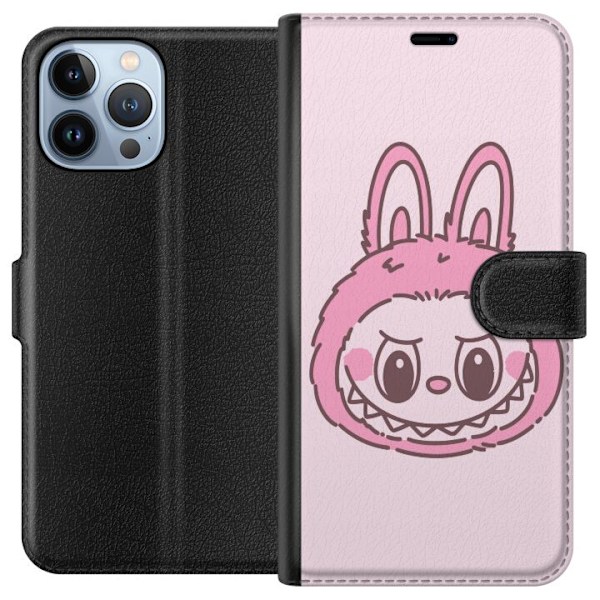 Apple iPhone 13 Pro Max Tegnebogsetui Labubu Dyrekreds Bunny Udgave