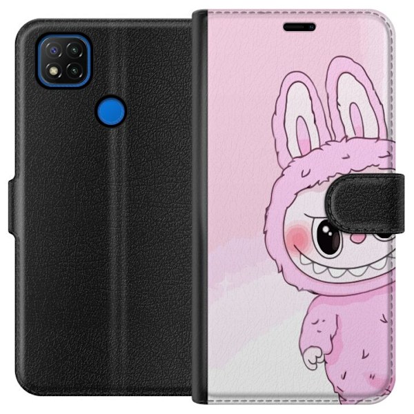 Xiaomi Redmi 9C Plånboksfodral Labubu Bunny Series