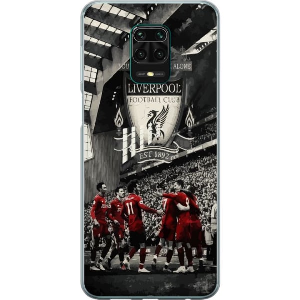 Xiaomi Redmi Note 9 Pro Gennemsigtig cover Liverpool