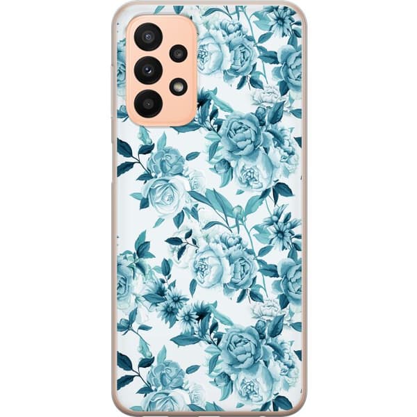 Kompatibelt Mobildeksel til Samsung Galaxy A23 Blomster